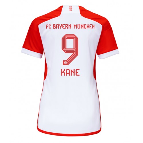 Bayern Munich Harry Kane #9 Replica Home Stadium Shirt for Women 2023-24 Short Sleeve